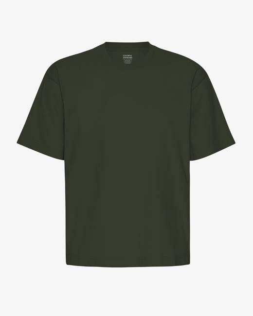 Oversized Organic T-Shirt - Hunter Green
