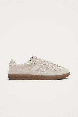 ALOHAS Tb.490 Crochet Cream Leather Sneakers