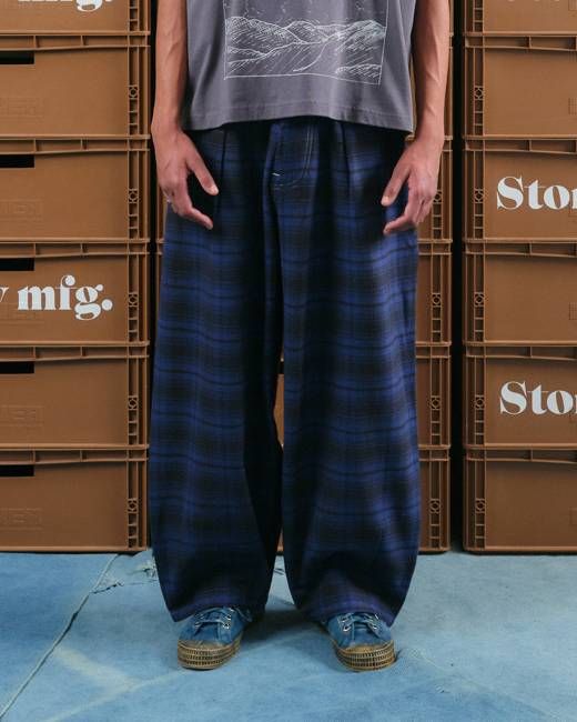Lush Pants - Solar Check Handloom