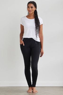 Women's Organic 100% Cotton Leggings with Pockets