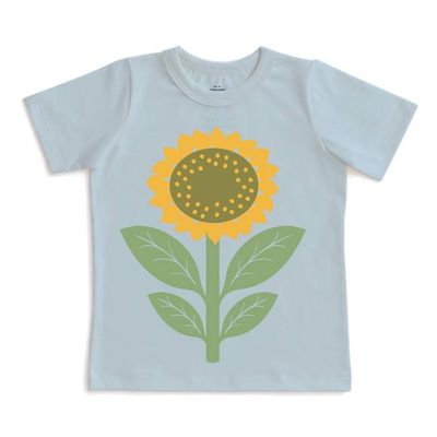 Short-Sleeve GRAPHIC Tee - Sunflower Sky Blue