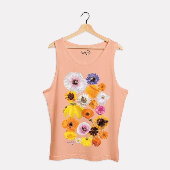 Pressed Wildflowers Tank (Unisex)