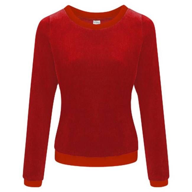 Bio Nicki Pullover Onne dahlie / rot - kaufen