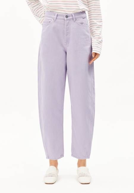 BAARLY BARREL JEAN | soft lilac