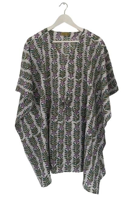 NEW! Block print Kaftan Short No.107