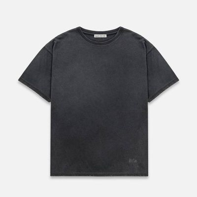 Sun Faded Workwear Washed Black T-Shirt