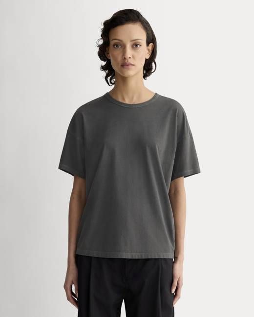 The Boyfriend Tee in Essential Cotton | Black