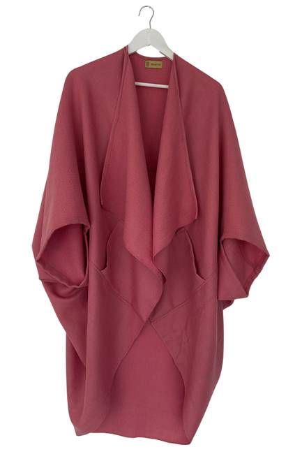 NEW! Wool Honeycomb Kimono Blush Pink