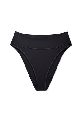 High Kick Brief in Noir Zig