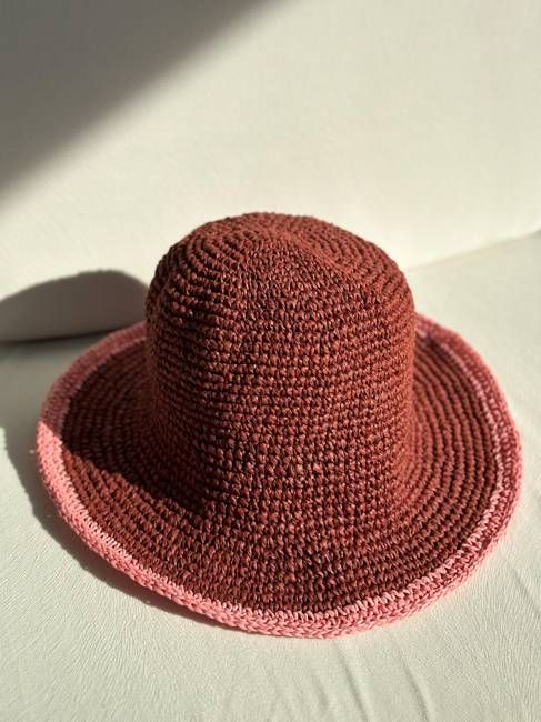 Sunny Days Two-Color Raffia Hat - Chillax.co