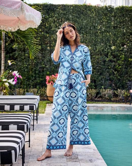 Tide & Tile - Nina Set - Seashell Blue