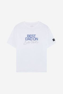 WHITE FATHER'S DAY T-SHIRT