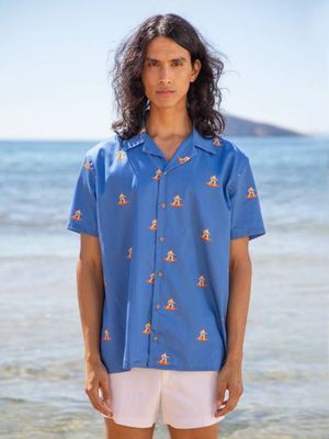 CALYPSO BLUE SURF SHIRT