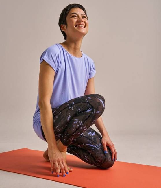 Short Sleeve Air Bamboo Flow Top