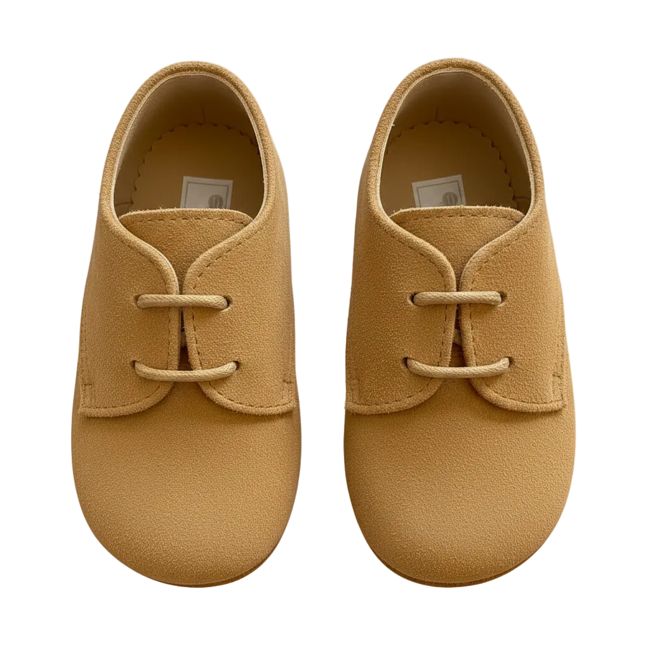 Britannical x Early Days - Chipper Pre-Walker Baby Shoes - Camel Suede