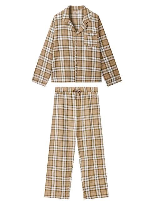 JIM JAM Womens Organic Cotton Pyjama Set - Sand