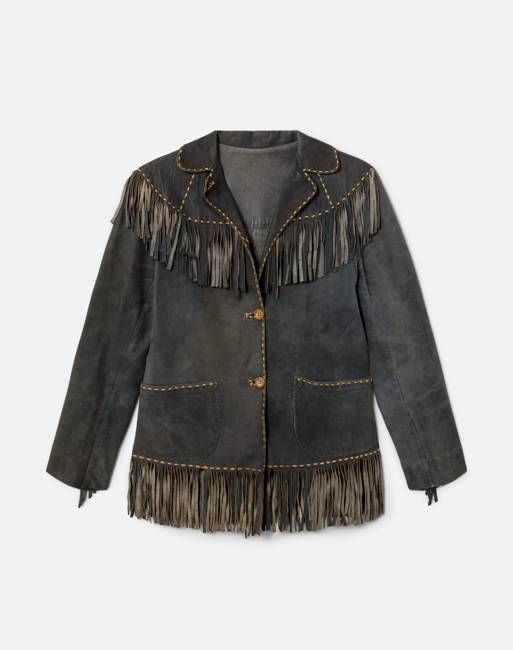 50s Suede Fringe Jacket- #5