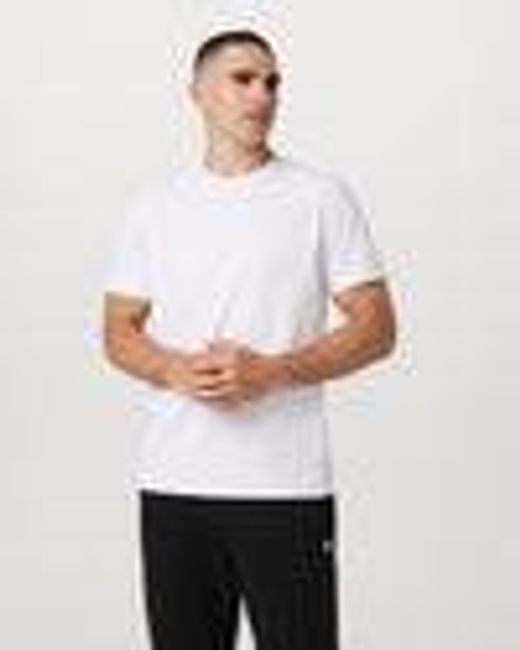 Men's Short Sleeve Ponto Performance Tee | White | Vuori