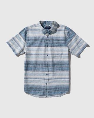 SoftHemp™ Chambray Short-Sleeve Button Down