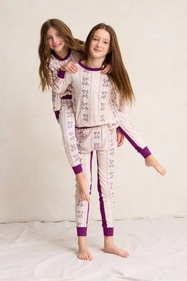 Kids Long Sleeve + Lounge Pant PJ Set