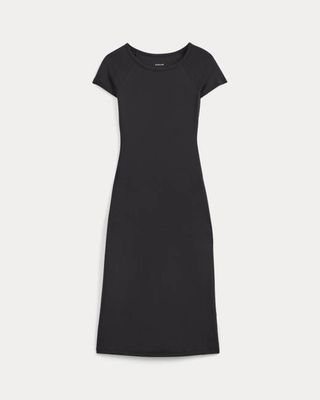 Raglan Midi Dress | Black