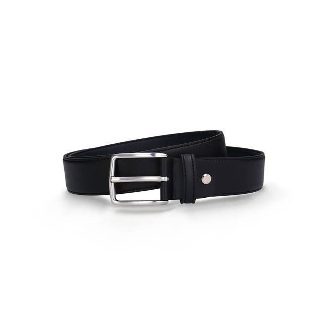 Nae Vegan Shoes Men's Desserto® Vegan Belt Oliana Black