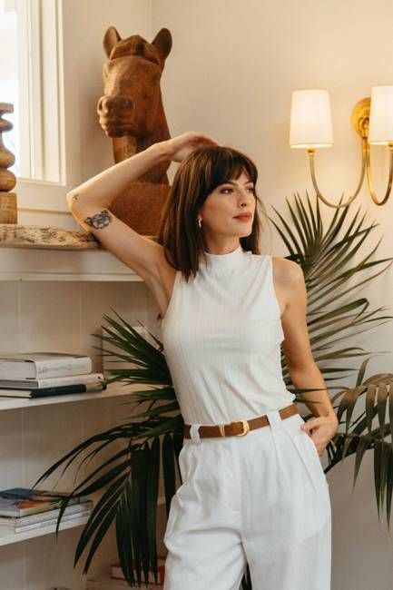 Madeline Top in Cream