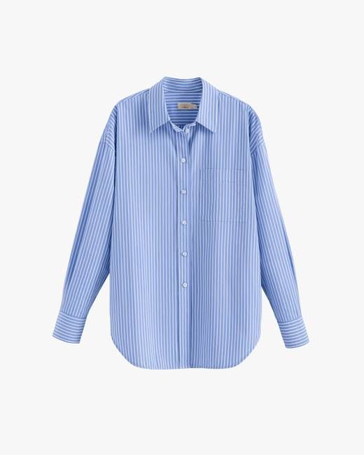 Coastal Poplin Relaxed Shirt