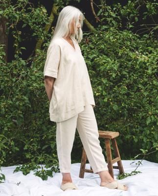 Organic linen pyjamas online