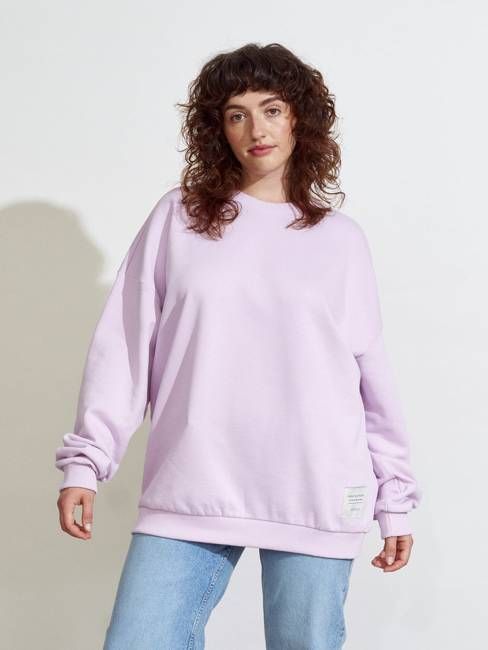 Superpower Oversize Sweatshirt, Orchid, adults