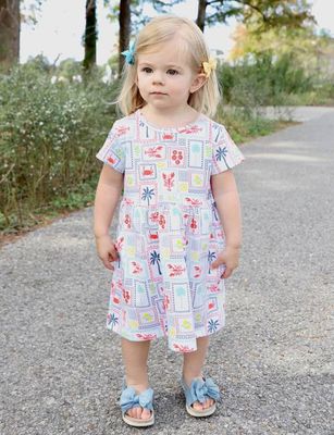 Little NOLA Riviera Organic Dress