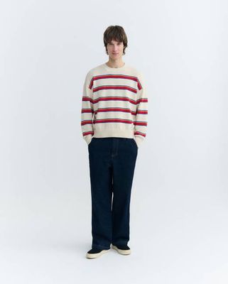 Beto striped boxy sweater