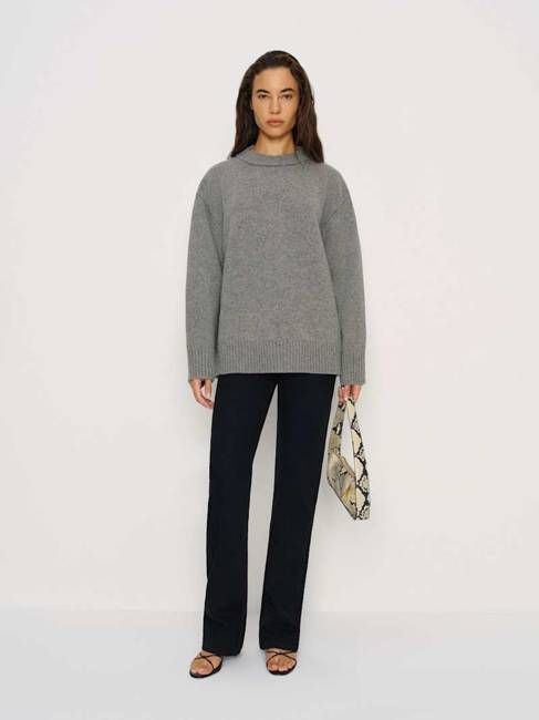 Jo Regenerative Wool Oversized Crew