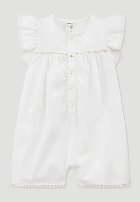Romper made from pure organic cotton