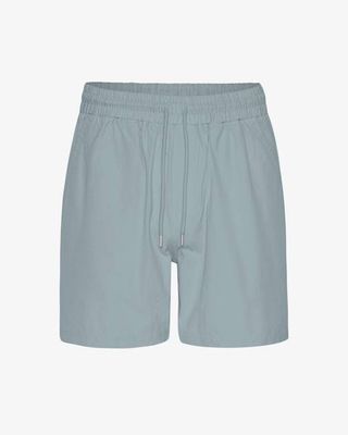 Organic Twill Shorts - Steel Blue