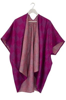 Trudi-Poncho Nr. 53 aus Seide im Vintage-Stil, Jodhpur Bearbeiten