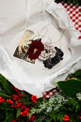 Hair Scrunchies, Set Of 3