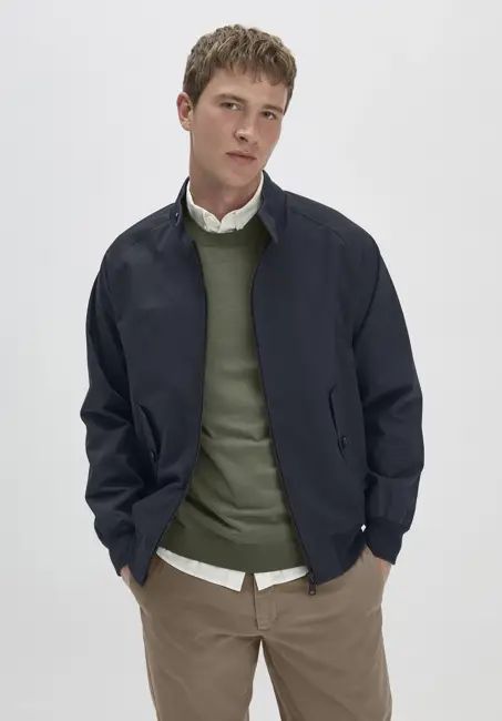 Harrington Jacket Regular NATURE SHELL made of pure organic cotton