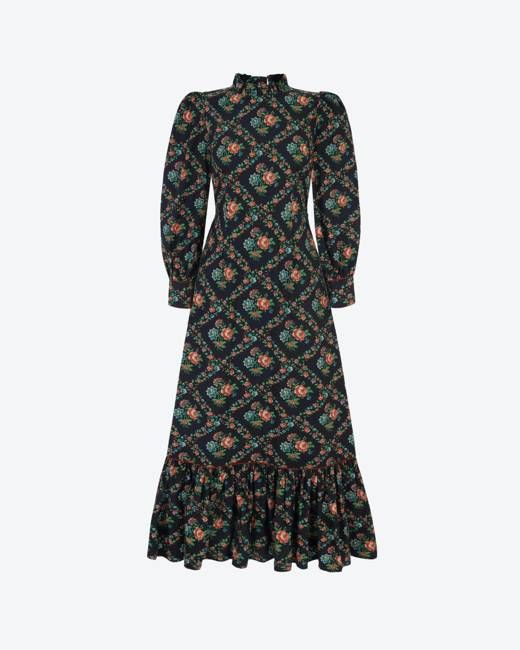Pink City Prints Trellis Petworth Dress