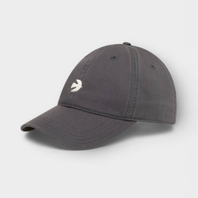DEDICATED - Soft Cap Slussen Bird Symbol Dark Grey