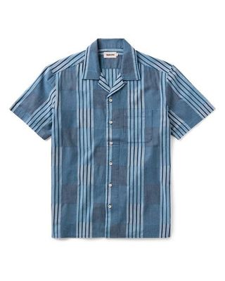 The Hawthorne Shirt in Indigo Patchwork