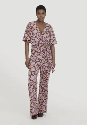 Print Jersey Overall Relaxed made from pure organic cotton