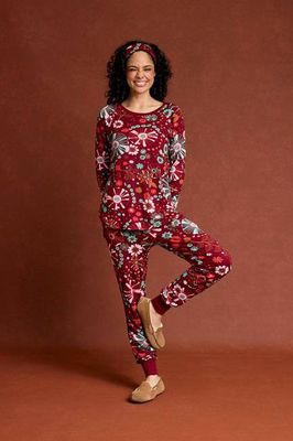 Relaxed Long Sleeve Harem Set