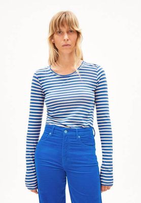 ENRICCAA STRIPES| warm blue-sandstone