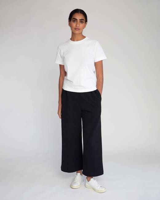 Winona Organic Cotton Trousers In Black