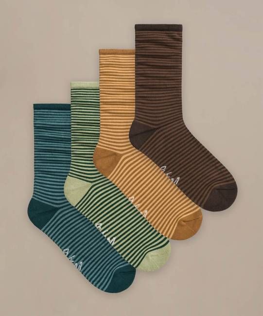 Mens Everyday Classic Socks - 4 Pack