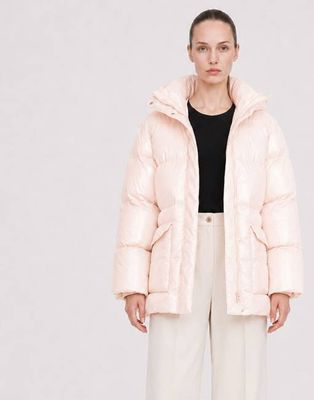 Daunenjacke mit Kapuze