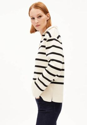 FREJIAAS STRIPES | oatmilk-black
