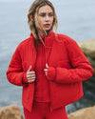 Canyon Insulated Venture Jacket | Women's Cherry Full-Zip | Vuori