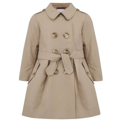 Bayswater Girls Trench Coat - Classic Beige
